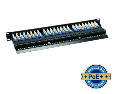 ULTIMA CAT5E RIGHT ANGLE PATCH PANEL 48 PORT