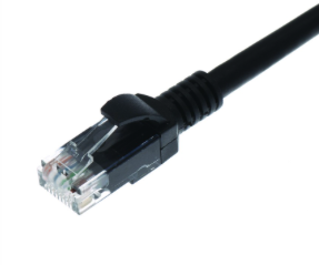 CAT6 U/UTP PATCH LEAD LSZH 3M BLACK