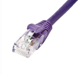 CAT6 U/UTP PATCH LEAD LSZH 2M PURPLE