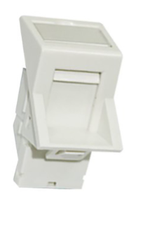 ULTIMA ANGLED LJ6C KEYSTONE SHUTTER WHITE