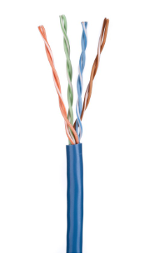 ULTIMA CAT5E U/UTP DATA CABLE STRANDED PVC BLUE 305M BOX