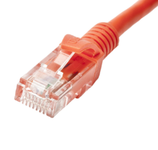 CAT6 U/UTP PATCH LEAD LSZH 10M ORANGE