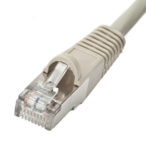 CAT5E F/UTP PATCH LEAD LSZH 10M GREY