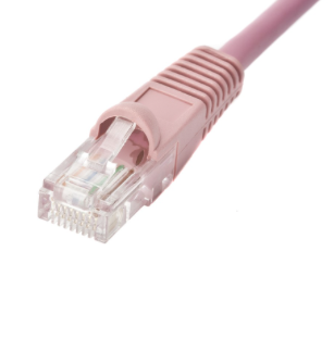 CAT5E U/UTP PATCH LEAD PVC 2M PINK