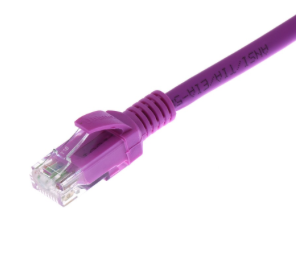 CAT6 U/UTP PATCH LEAD LSZH 2M PINK