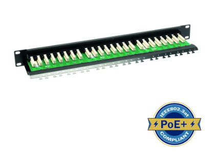 ULTIMA CAT6 RIGHT ANGLE PATCH PANEL 24 PORT