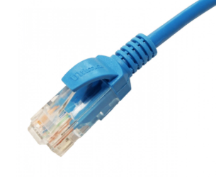 CAT6 U/UTP PATCH LEAD LSZH 3M LIGHT BLUE