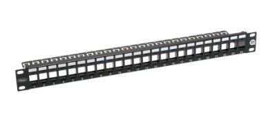 ULTIMA CAT5E UNLOADED PATCH PANEL 24 PORT