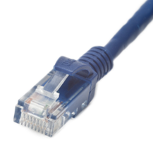 CAT5E U/UTP PATCH LEAD PVC 2M BLUE