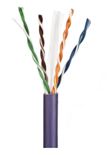 ULTIMA CAT6 U/UTP DATA CABLE LSZH VIOLET 305M BOX