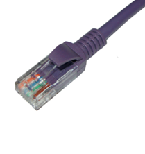 CAT5E U/UTP PATCH LEAD PVC 5M PURPLE