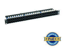 ULTIMA CAT5E RIGHT ANGLE PATCH PANEL 48 PORT