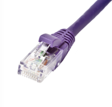 CAT6 U/UTP PATCH LEAD LSZH 3M PURPLE