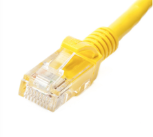 CAT6 U/UTP PATCH LEAD LSZH 7M YELLOW