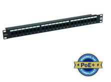 ULTIMA CAT5E RIGHT ANGLE PATCH PANEL 24 PORT