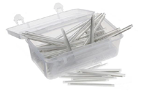 40MM CLEAR SPLICE PROTECTORS SLIMLINE 1.3MM BOX OF 50