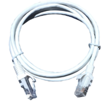 CAT5E U/UTP PATCH LEAD PVC 3M WHITE