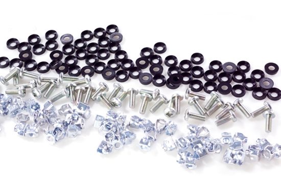 BAG OF 100 MONOSERTS, BOLTS AND CUP WASHERS